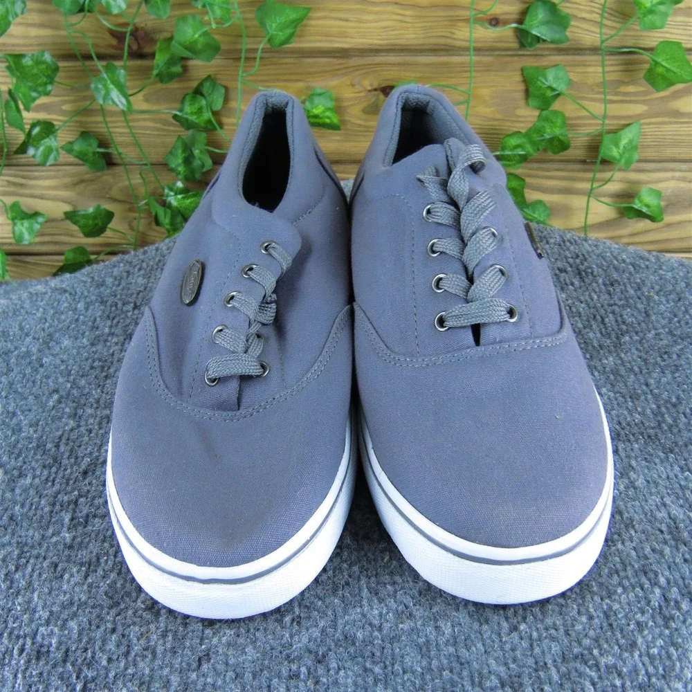 Lugz‎ Men  Sneaker Gray Fabric Size 10.5 Medium Gently Used 2025